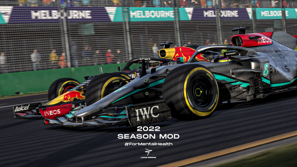 Mod temporada 2022 de LucasDesigns F1 22